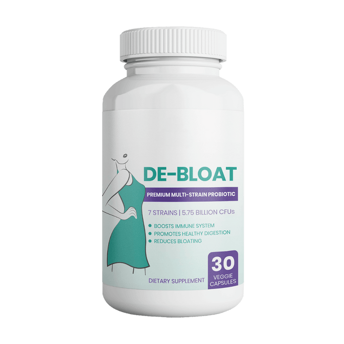 De-Bloat Premium Multi-Strain Probiotic